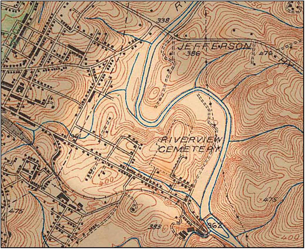 1935 topo map